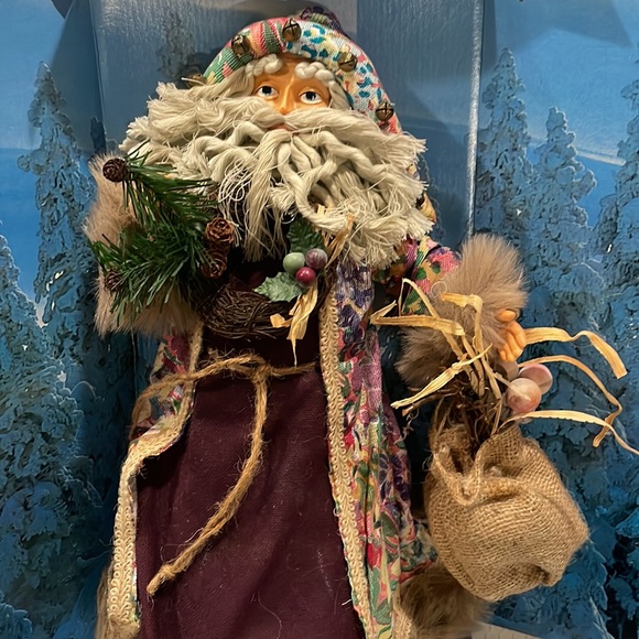 Vtg Old World Santa Limited Edition Handcrafted Tree Topper Collectible 16” Tall - Picture 3 of 13